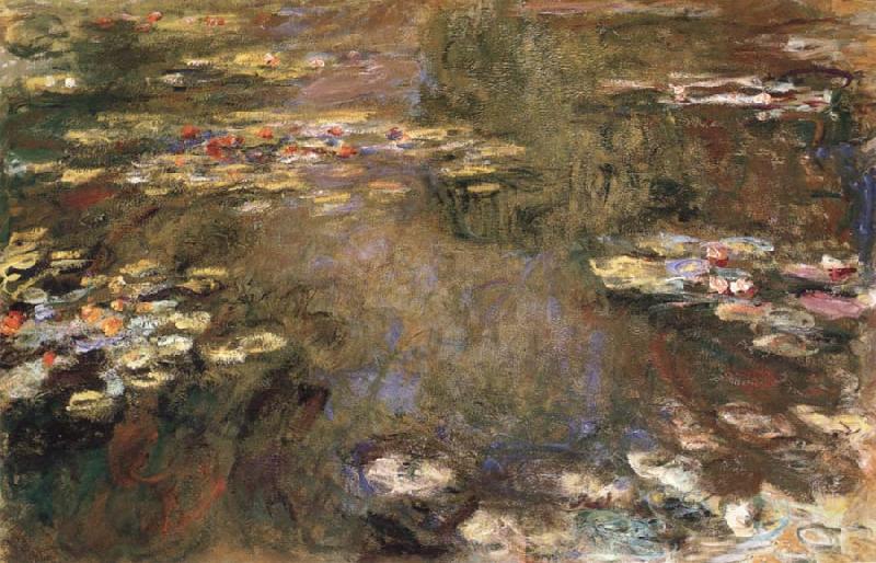 Claude Monet The Water-Lily Pond oil painting picture